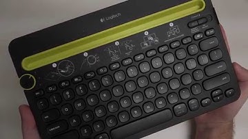 Logitech K480 Multi Device Bluetooth Keyboard Unboxing