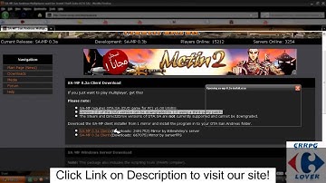 How to Download and Install Grand theft auto San andreas Multiplayer!