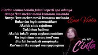 Eno Viola - Satu Rasa Cinta (karaoke nada turun 2 octav)