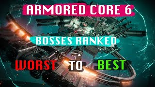 Ranking the Armored Core 6 Bosses from Worst to Best