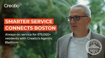 Boston delivers faster, smarter citizen services with agentic no-code CRM