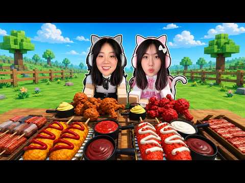 Mukbang cả ROBLOX cùng BERY VÀ KEMY 😋🤤