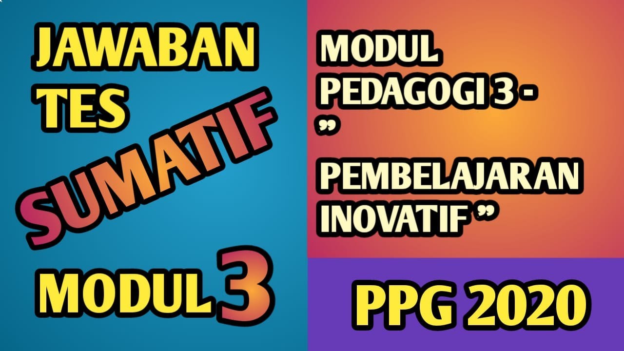 Soal Tes Formatif M6 Kb4