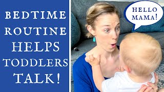 How My Toddler Learns 600 WORDS DAILY - using my EASY Bedtime Routine - Tips from a Speech Therapist screenshot 3