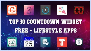 Top 10 Countdown Widget Free Android Apps