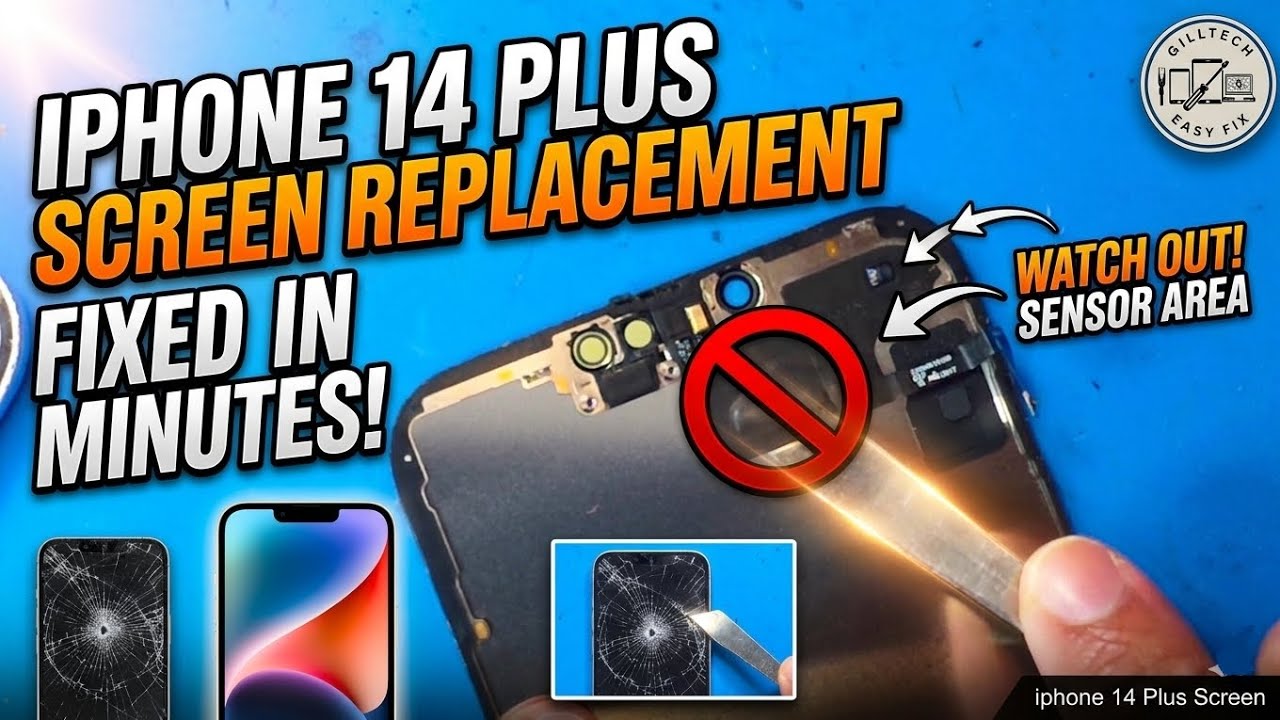 iPhone 14 Plus Screen Replacement: Step-by-Step Guide (Don't Break