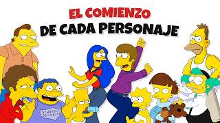 The Past of ALL the Characters in The Simpsons (50 Characters)