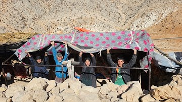 Real Nomad Life: Traditional Tent Packing & Family Migration Through the Mountains