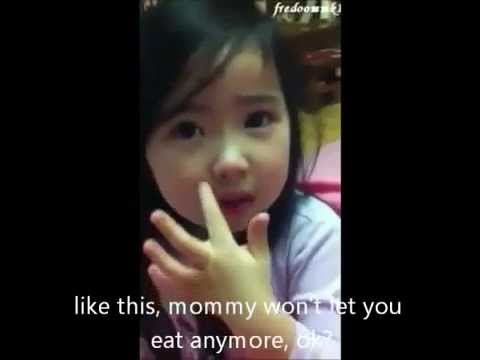 Asian girl cries mommy — 8