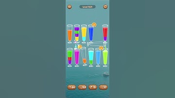 Water color sort level 69 #androidgameplay #watersortpuzzle #shorts
