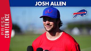 Full Josh Allen Talks Building Team Camaraderie And Throwing Mechanics | Buffalo Bills Guide