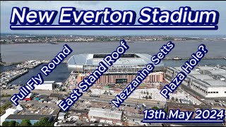 New Everton Stadium - 13th May - Bramley Moore Dock - Latest Progress Update #efc #toffees