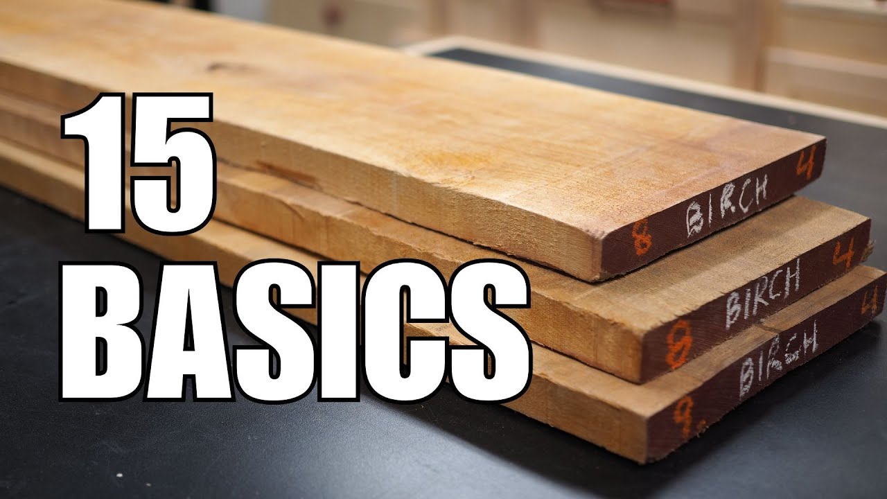 15 woodworking basics you should know
