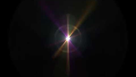 4K Flashing Photonic Ray of Light 2160p Motion Effect