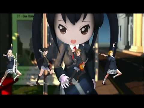【MMD】&【SL】 コラボ けいおん でLOVE&JOY おまけつき
