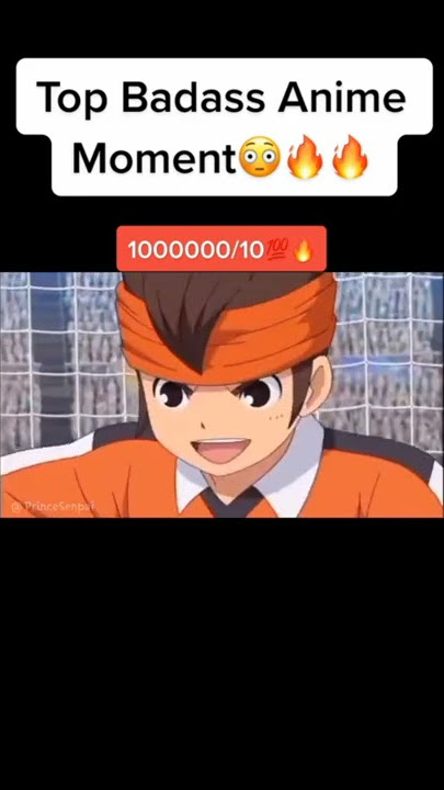 Badass Anime Moment 🥺🔥| Inazuma eleven #shorts