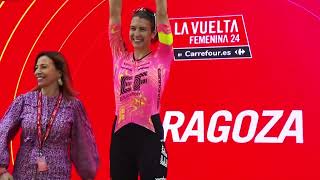Race Highlights La Vuelta Femenina 2024 Stage 4