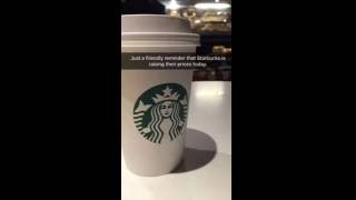 Starbucks Price Increase