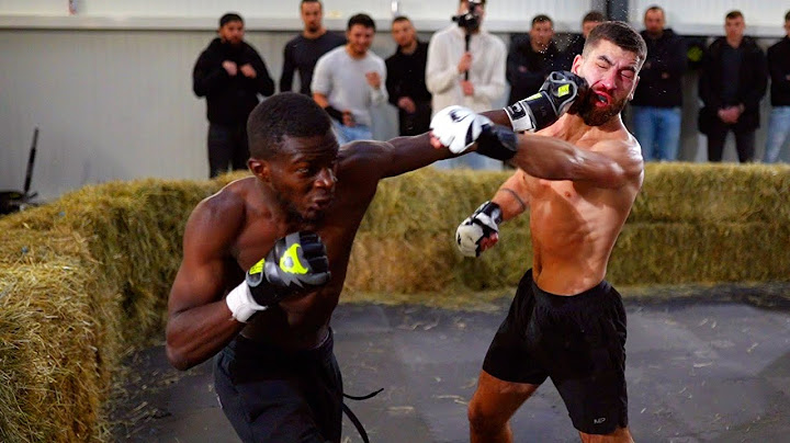 BOXEUR PRO VS COMBATANT DE RUE ! YFC#29
