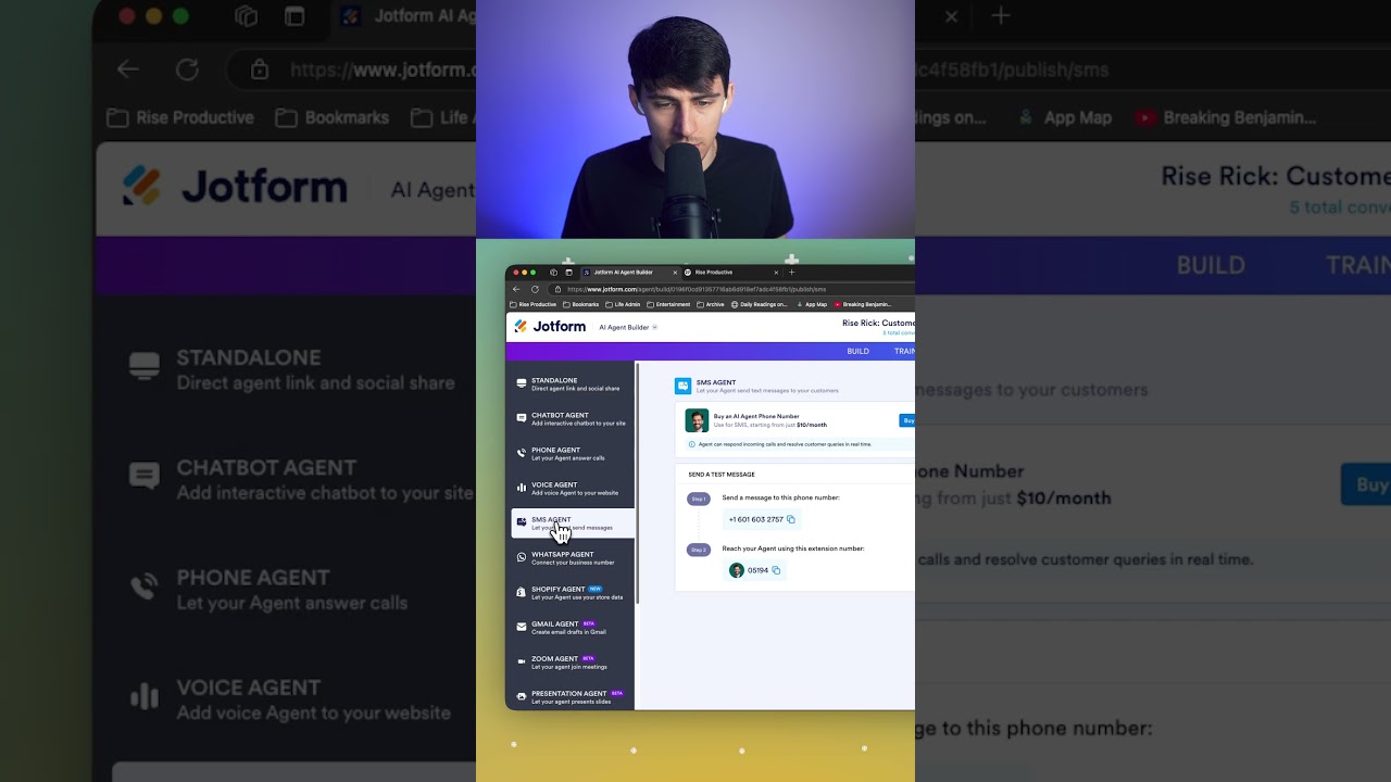 AI Agents on Your Phone | How to Set Up with Jotform