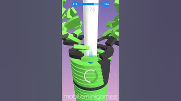 STACK BALL 🏈 ALL LEVEL GAMEPLAY #stackball #shorts #newgame #iOSgames #Androidgames #gameplay