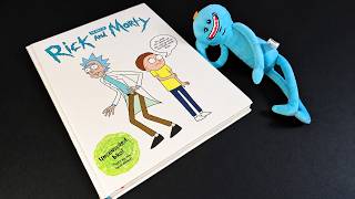 💚 Time to Squanch Some Pages | Rick and Morty Book Page Turning ASMR | No Talking