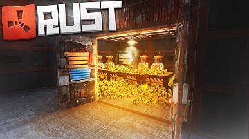 КАК МОЖНО ХРАНИТЬ СТОЛЬКО ЛУТА ЗА ОДНОЙ ЖЕЛЕЗНОЙ ДВЕРЬЮ?! (РАСТ РЕЙД | RUST RAID)