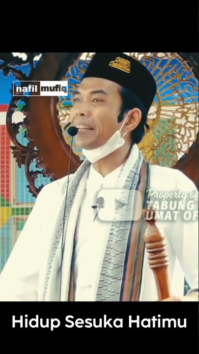 Hidup Sesuka Hatimu !! - Ust Abdul Somad #shorts