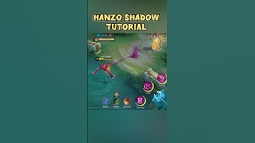 HANZO TUTORIAL 🔥#mlbb#tutorial #meta