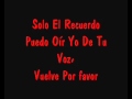 Vuelve - Dj Buxxi (con letra)