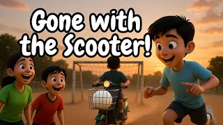 Gone with the Scooter | Class 5 English | Santoor | NCERT-based Story Explanation screenshot 1