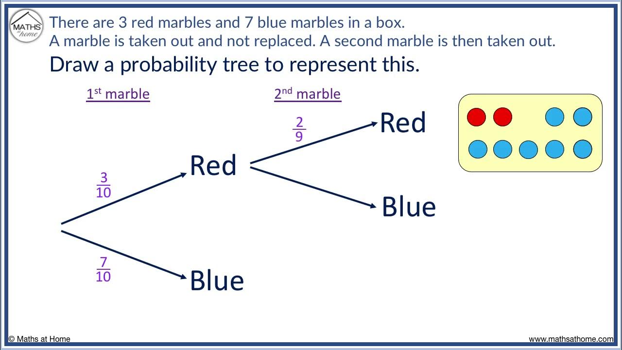 Conditional probability tree diagrams youtube