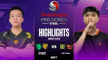 AP BREN VS NPFL HIGHLIGHTS Snapdragon Mobile Challenge Finals Playoff | FALCONS AP BREN VS NIP FLASH