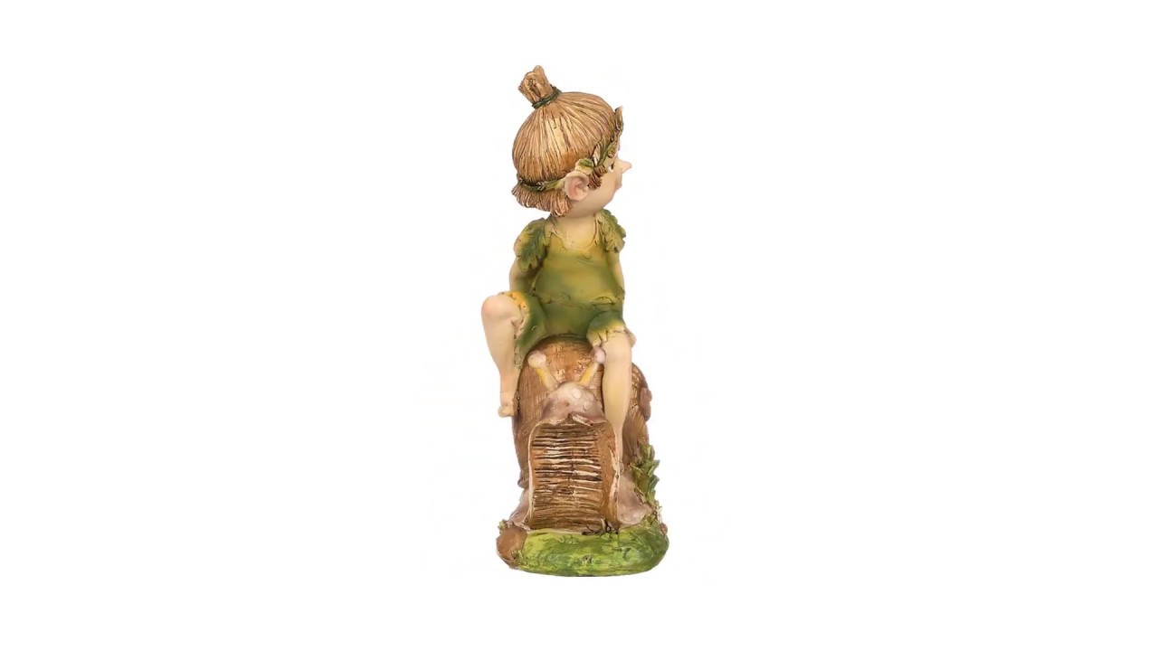 ⚡️ Design Toscano's Pixie Pete Elfin Gnome Garden Statue