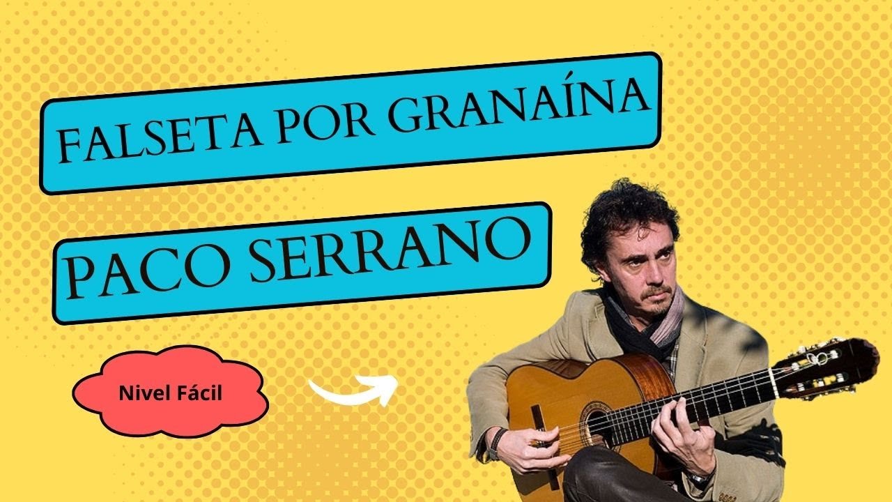 PRECIOSA falseta por GRANAÍNA del maestro PACO SERRANO