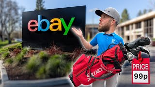 Why am I selling all my golf clubs on 99p EBAY auctions?... #ebay #golfclubs #golfvlogs