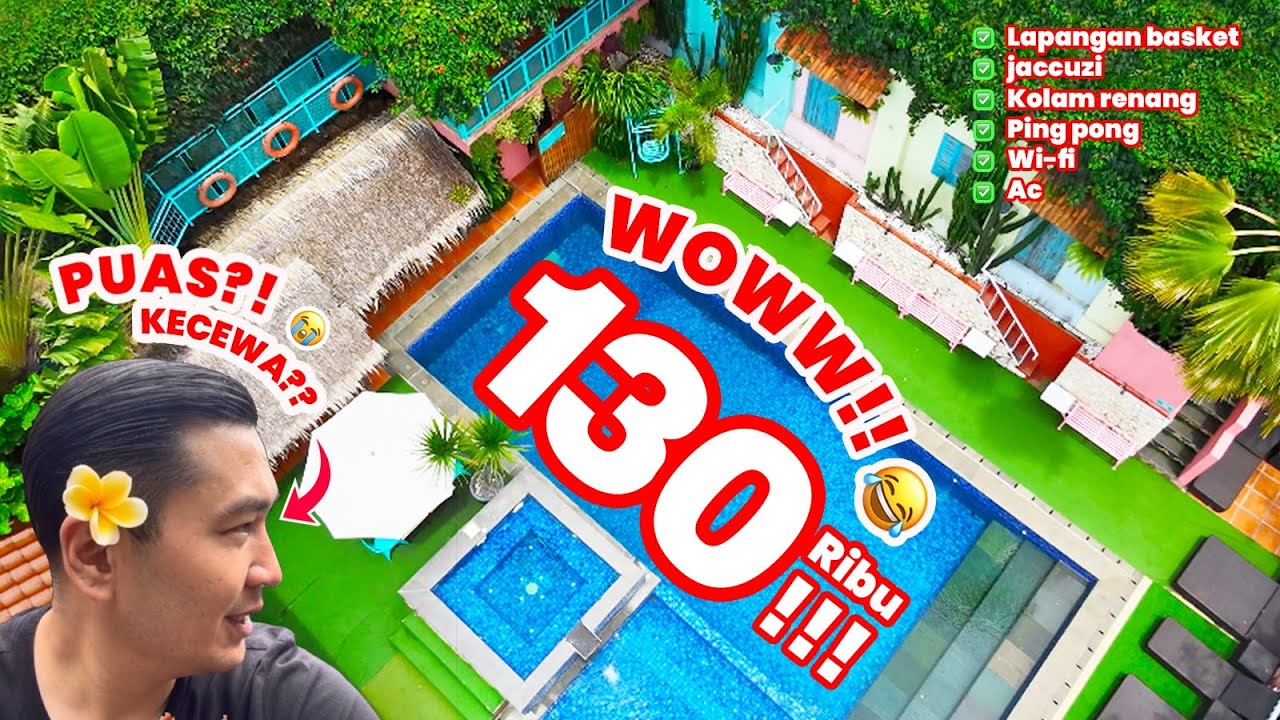 Nginap di Hotel 130 Ribuan… Murah Banget Tapi KOK GINI?! 😭
