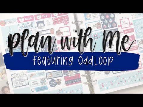 Trying out color blocking! | Plan with me feat. Oddloop | Aura Estelle Cloud Planner | Love, Shaira
