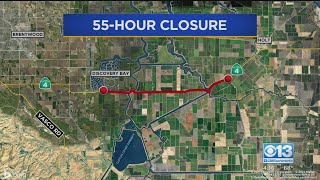 Long Stretch Of Highway 4 In Delta Slated For Closure This Weekend