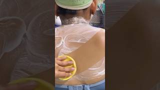 Korean Tan Removal Glow Facial /Feet Cleaning Tips #shorts #skincare#beautytips#suntan#viral#diy