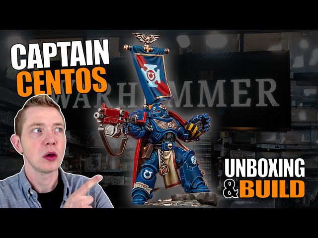 Captain Centos Space Marine Unboxing & Review #gamesworkshop