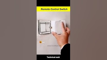 Long distance se switch ko on , off kaise 🤔 kare ? || remote control switch 👍 #shorts #technology