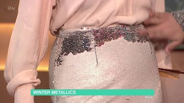 Two tone reversible sequin skirt - 15th Oct 2015