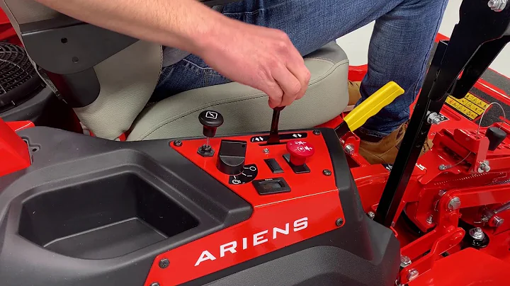 How to Start an Ariens® APEX Zero Turn Lawn Mower | Ariens