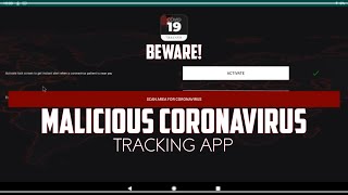 Beware of this fake CoronaVirus Tracking (COVID-19) App screenshot 3