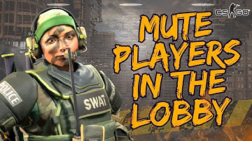 How to MUTE Players in the LOBBY in CS2 | Counter-Strike 2 Tutorial (2025)