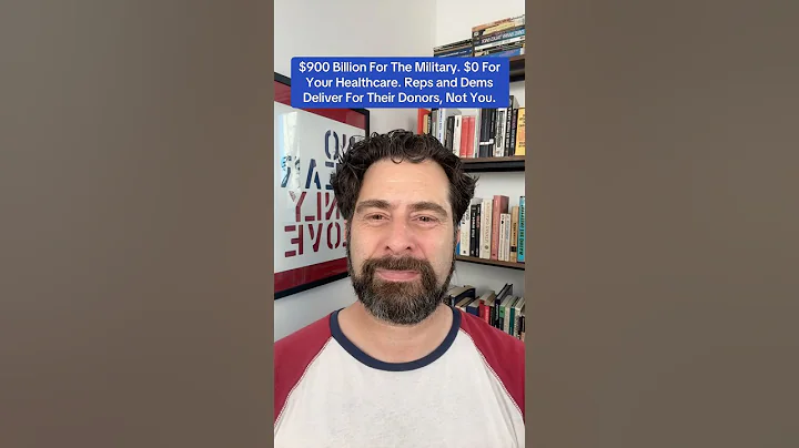 $900 Billion For The Military. $0 For Your Healthcare. Reps & Dems Deliver For Their Donors, Not You