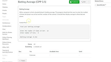 C++ Chapter 03 Activities Part 2 of 2