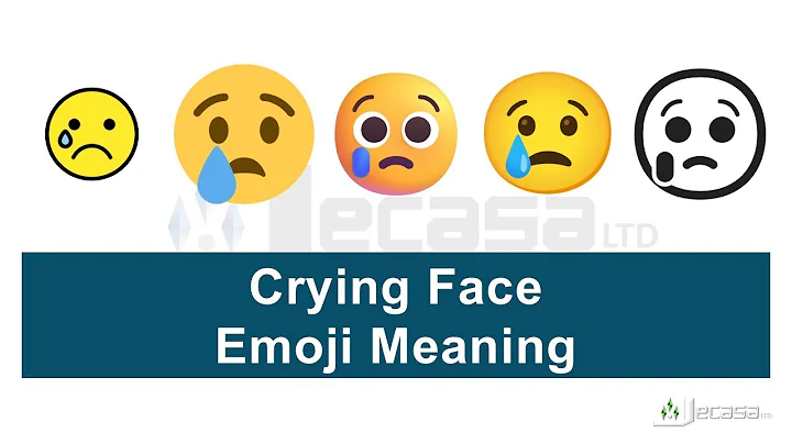 Crying Face Emoji 😢 Meaning | Learning Emojis