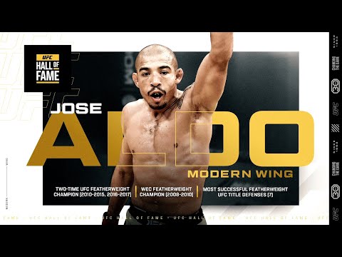 Jos Aldo Joins the UFC Hall of Fame  CLASS OF 2023